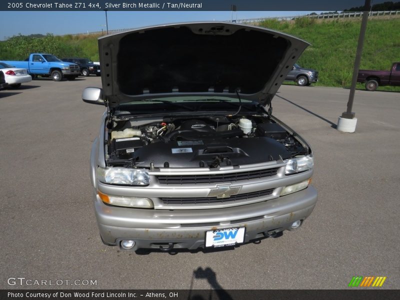 Silver Birch Metallic / Tan/Neutral 2005 Chevrolet Tahoe Z71 4x4