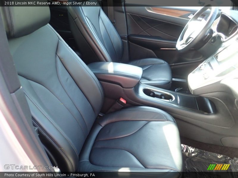 Ingot Silver / Ebony 2018 Lincoln MKC Reserve AWD