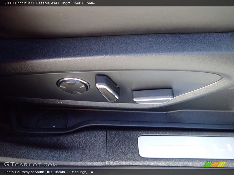 Ingot Silver / Ebony 2018 Lincoln MKC Reserve AWD