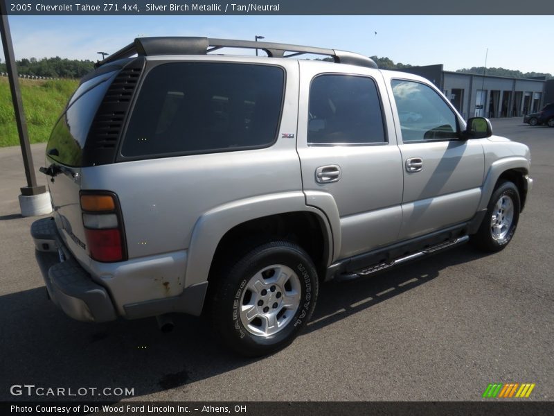 Silver Birch Metallic / Tan/Neutral 2005 Chevrolet Tahoe Z71 4x4