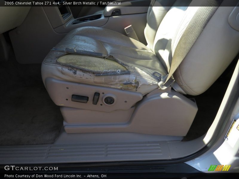 Silver Birch Metallic / Tan/Neutral 2005 Chevrolet Tahoe Z71 4x4