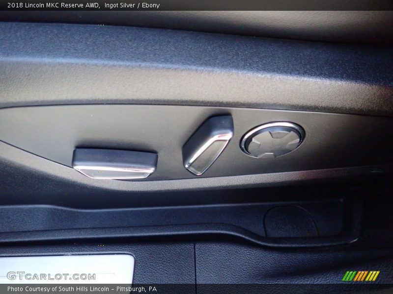 Ingot Silver / Ebony 2018 Lincoln MKC Reserve AWD