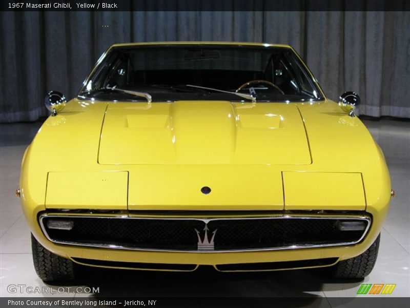 Yellow / Black 1967 Maserati Ghibli