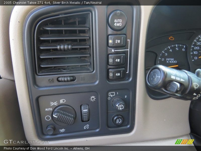 Silver Birch Metallic / Tan/Neutral 2005 Chevrolet Tahoe Z71 4x4