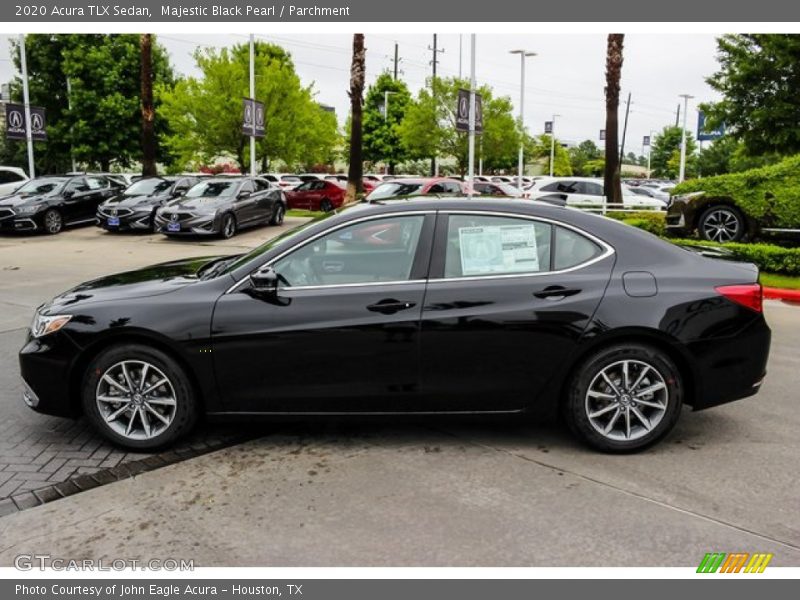 Majestic Black Pearl / Parchment 2020 Acura TLX Sedan