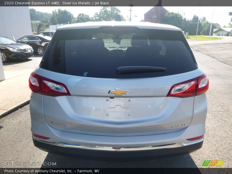 Silver Ice Metallic / Jet Black 2020 Chevrolet Equinox LT AWD