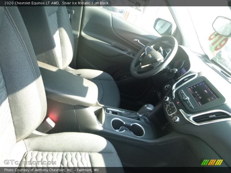 Silver Ice Metallic / Jet Black 2020 Chevrolet Equinox LT AWD