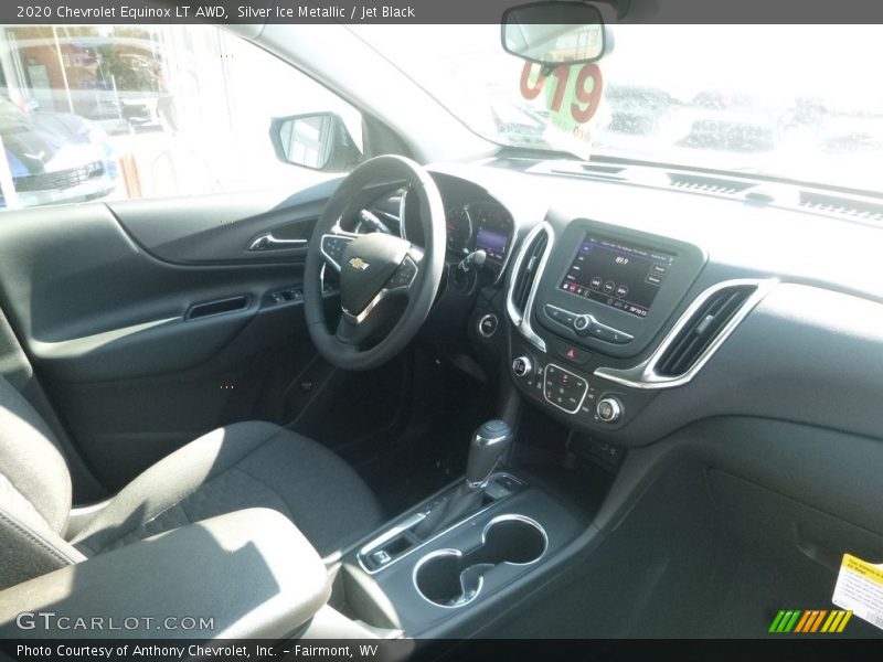 Silver Ice Metallic / Jet Black 2020 Chevrolet Equinox LT AWD