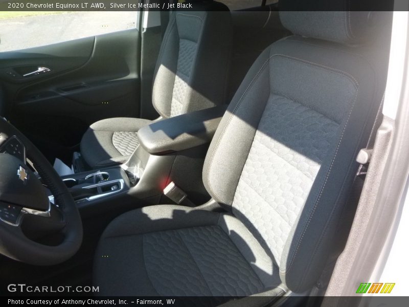 Silver Ice Metallic / Jet Black 2020 Chevrolet Equinox LT AWD