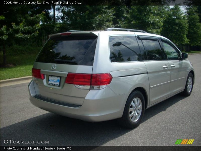 Silver Pearl Metallic / Gray 2008 Honda Odyssey EX