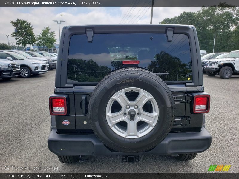 Black / Black 2020 Jeep Wrangler Unlimited Sport 4x4