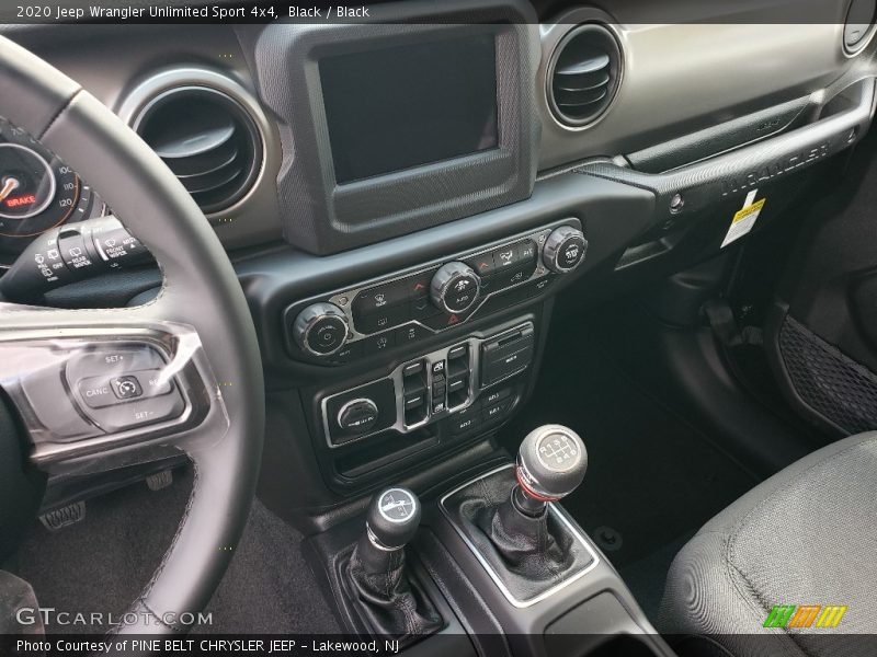 Black / Black 2020 Jeep Wrangler Unlimited Sport 4x4