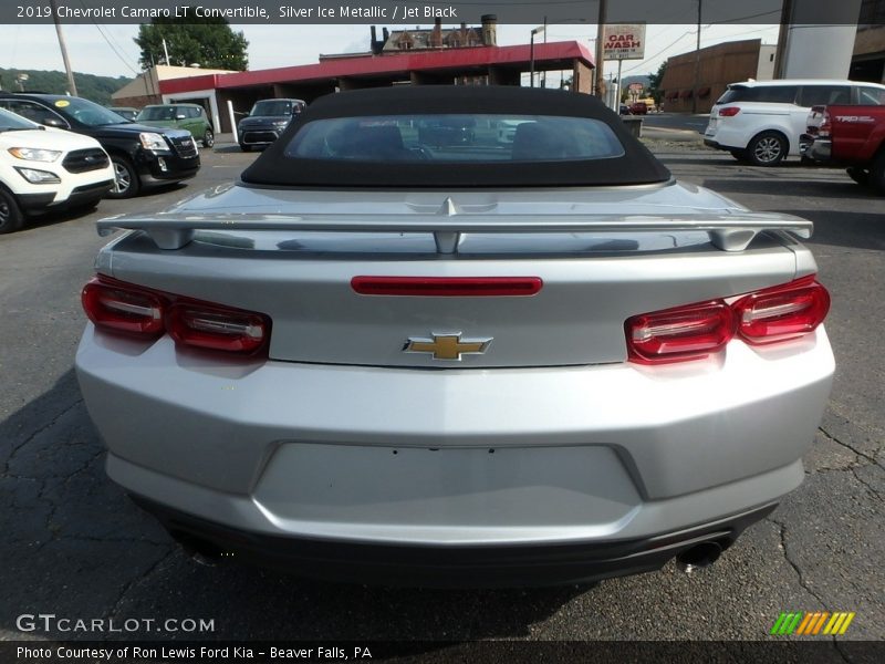 Silver Ice Metallic / Jet Black 2019 Chevrolet Camaro LT Convertible