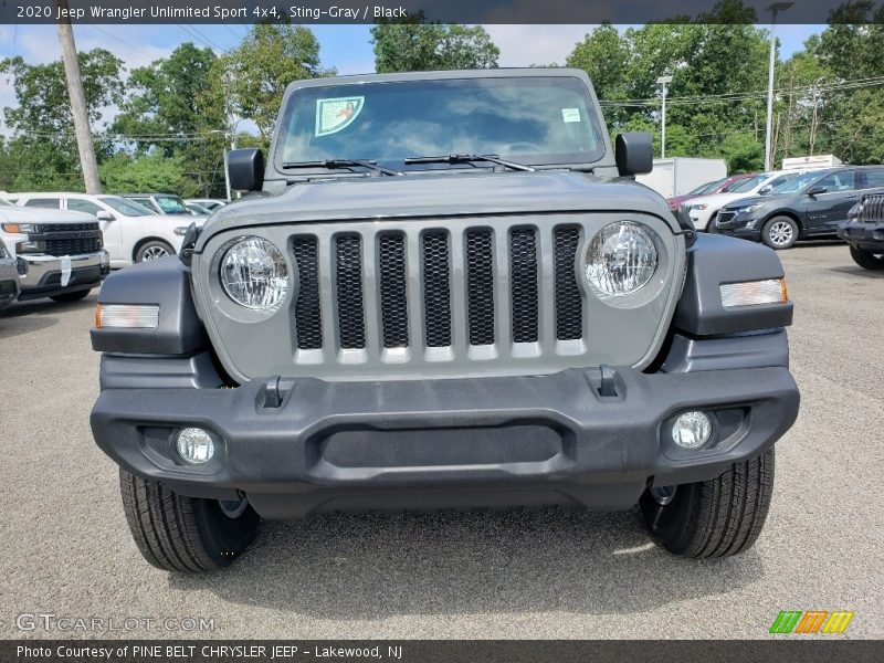 Sting-Gray / Black 2020 Jeep Wrangler Unlimited Sport 4x4