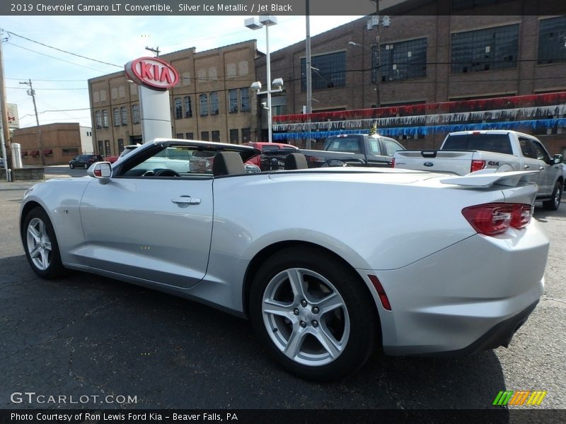 Silver Ice Metallic / Jet Black 2019 Chevrolet Camaro LT Convertible