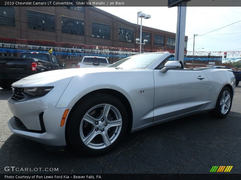  2019 Camaro LT Convertible Silver Ice Metallic