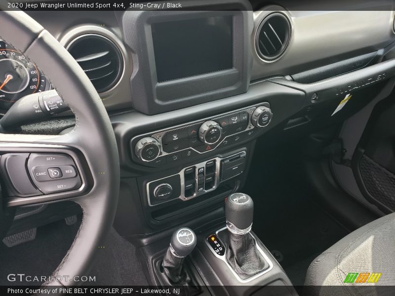  2020 Wrangler Unlimited Sport 4x4 8 Speed Automatic Shifter
