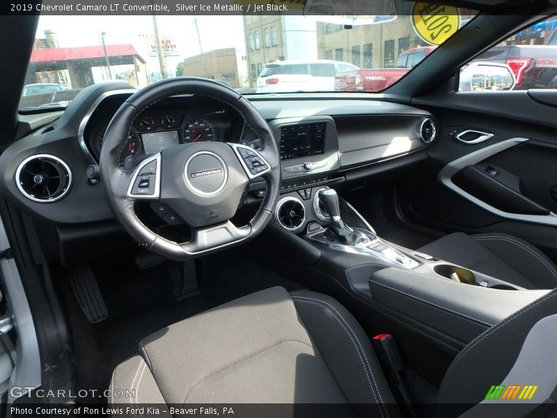  2019 Camaro LT Convertible Jet Black Interior