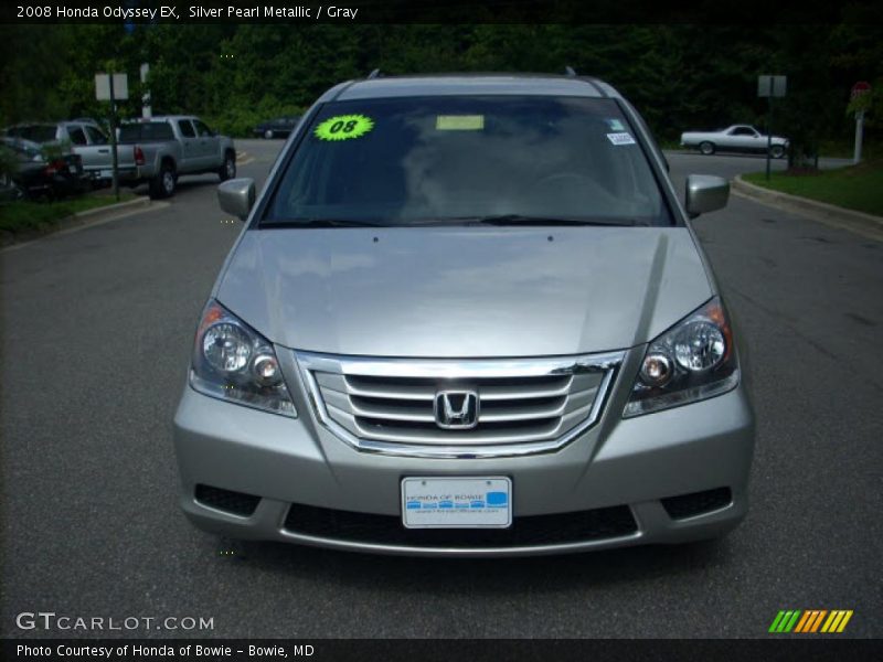 Silver Pearl Metallic / Gray 2008 Honda Odyssey EX