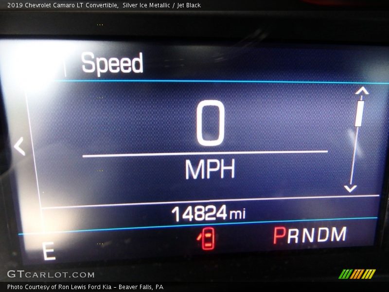 Silver Ice Metallic / Jet Black 2019 Chevrolet Camaro LT Convertible