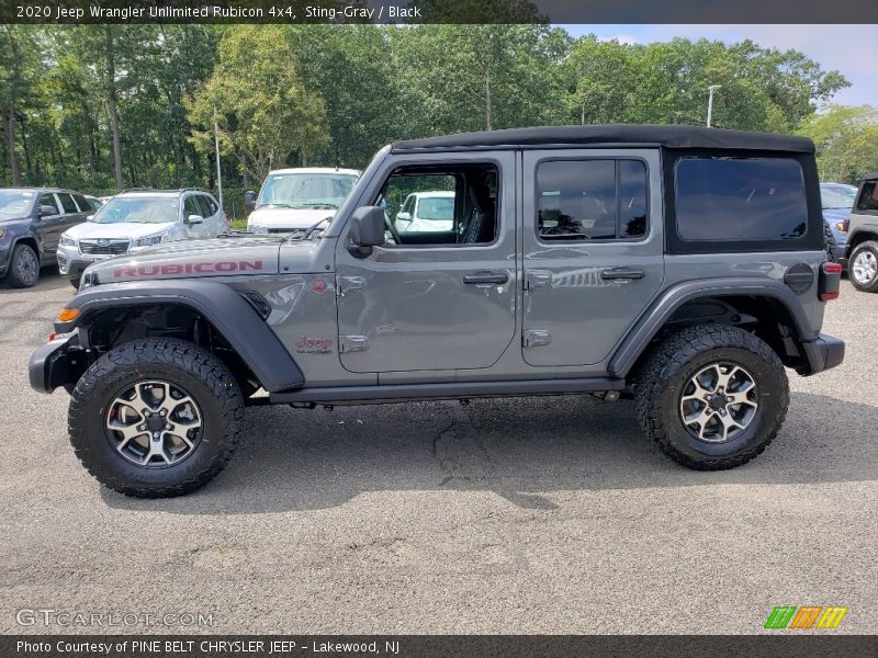  2020 Wrangler Unlimited Rubicon 4x4 Sting-Gray