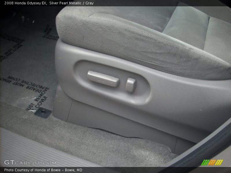 Silver Pearl Metallic / Gray 2008 Honda Odyssey EX