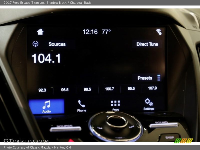 Shadow Black / Charcoal Black 2017 Ford Escape Titanium