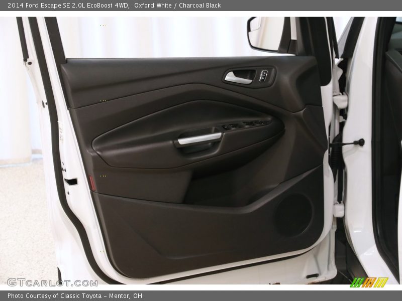 Oxford White / Charcoal Black 2014 Ford Escape SE 2.0L EcoBoost 4WD