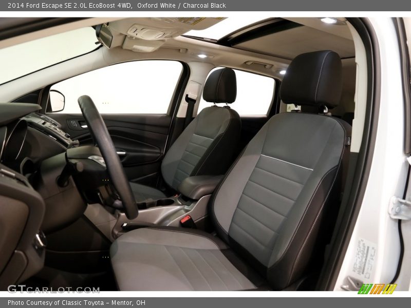 Oxford White / Charcoal Black 2014 Ford Escape SE 2.0L EcoBoost 4WD