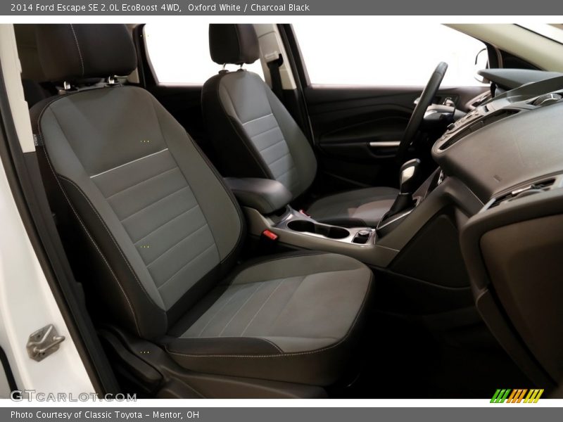 Oxford White / Charcoal Black 2014 Ford Escape SE 2.0L EcoBoost 4WD