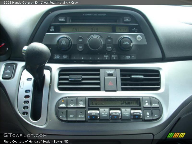 Silver Pearl Metallic / Gray 2008 Honda Odyssey EX