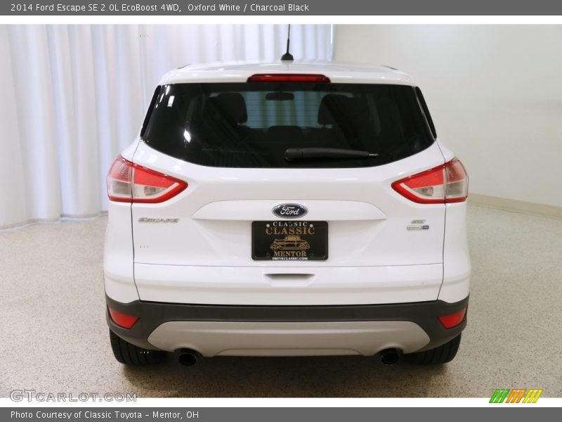 Oxford White / Charcoal Black 2014 Ford Escape SE 2.0L EcoBoost 4WD