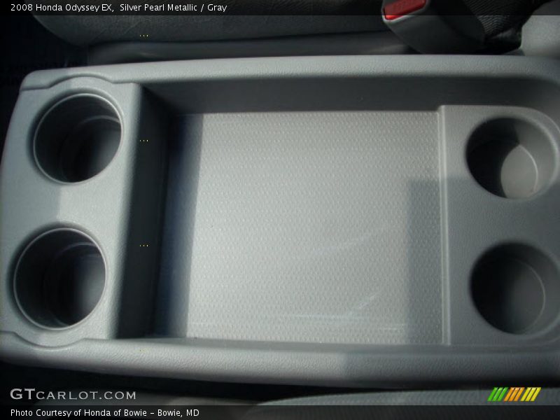 Silver Pearl Metallic / Gray 2008 Honda Odyssey EX