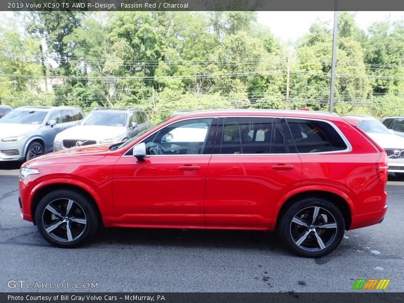  2019 XC90 T5 AWD R-Design Passion Red