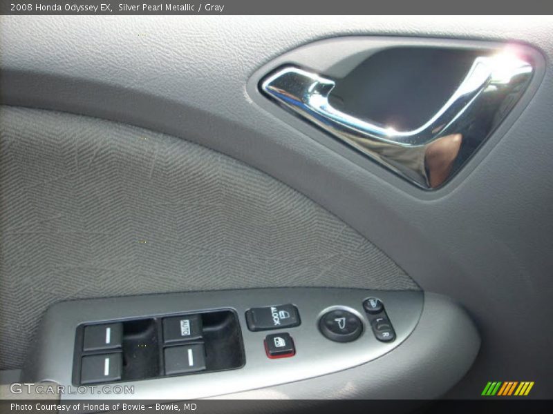 Silver Pearl Metallic / Gray 2008 Honda Odyssey EX