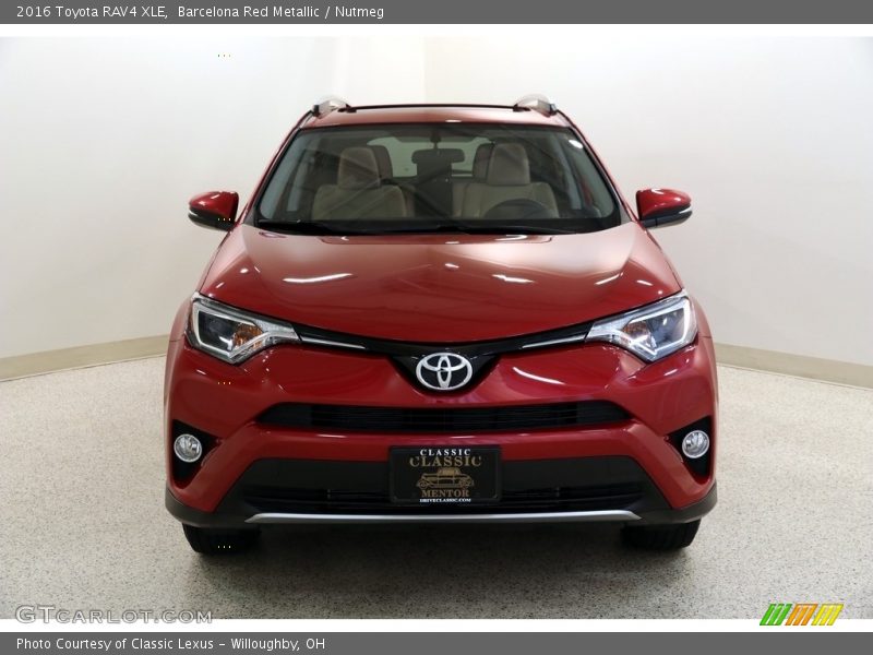 Barcelona Red Metallic / Nutmeg 2016 Toyota RAV4 XLE