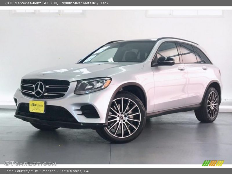 Iridium Silver Metallic / Black 2018 Mercedes-Benz GLC 300