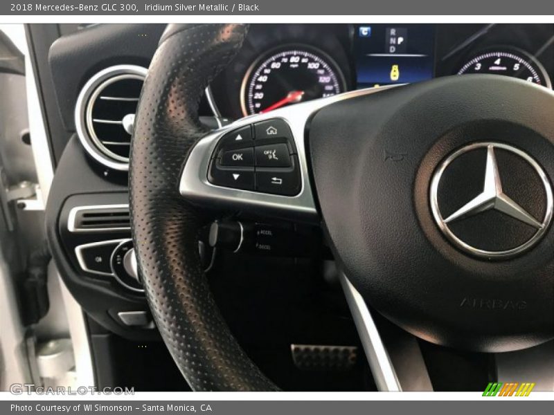 Iridium Silver Metallic / Black 2018 Mercedes-Benz GLC 300