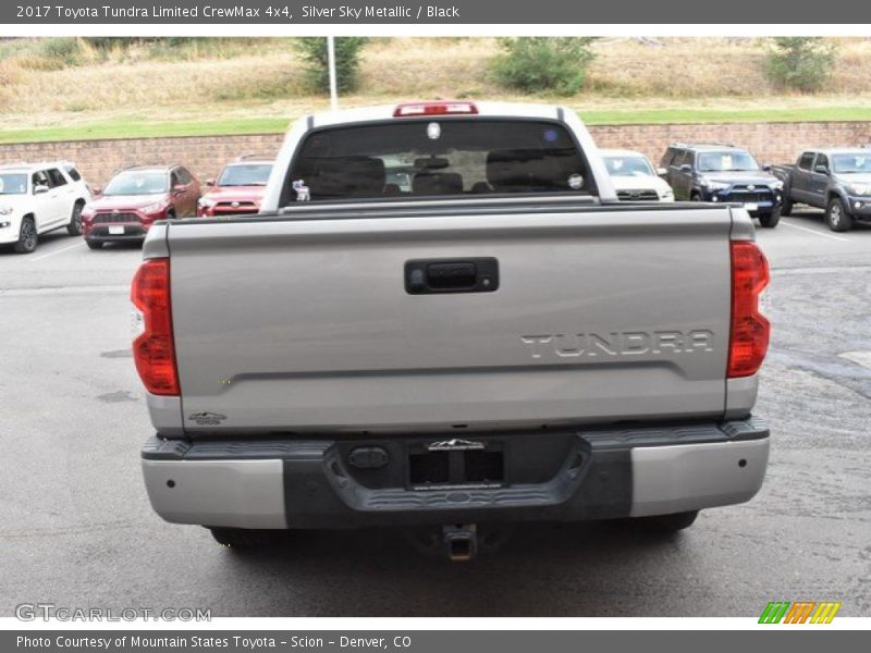 Silver Sky Metallic / Black 2017 Toyota Tundra Limited CrewMax 4x4
