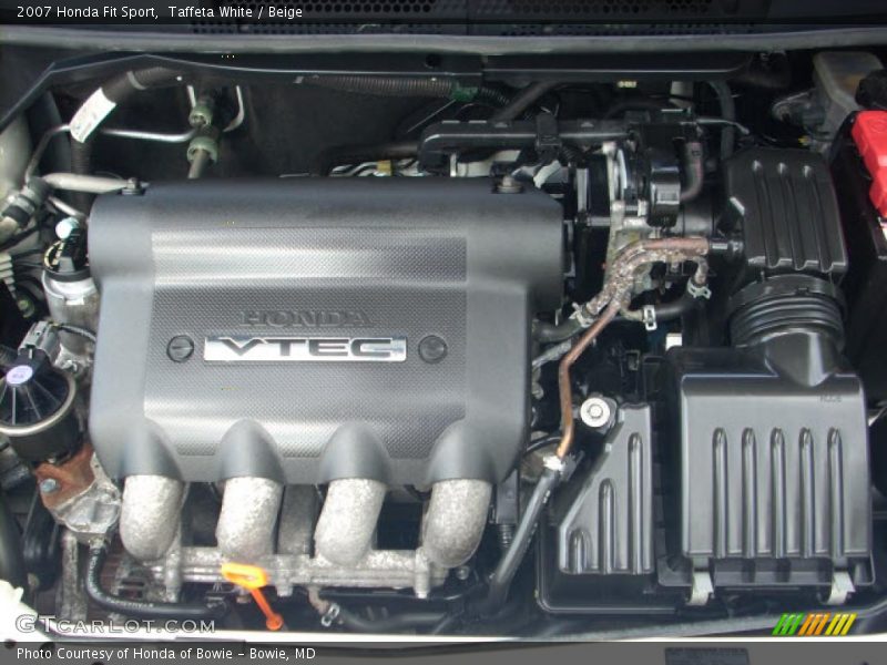 Taffeta White / Beige 2007 Honda Fit Sport