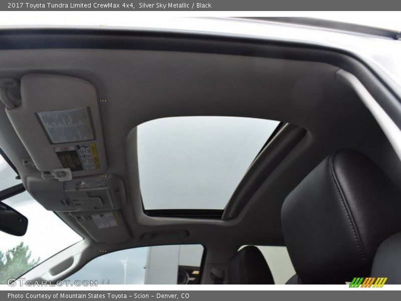Silver Sky Metallic / Black 2017 Toyota Tundra Limited CrewMax 4x4
