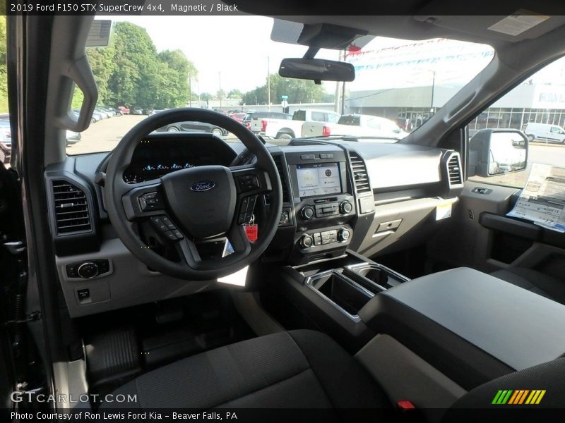 Magnetic / Black 2019 Ford F150 STX SuperCrew 4x4