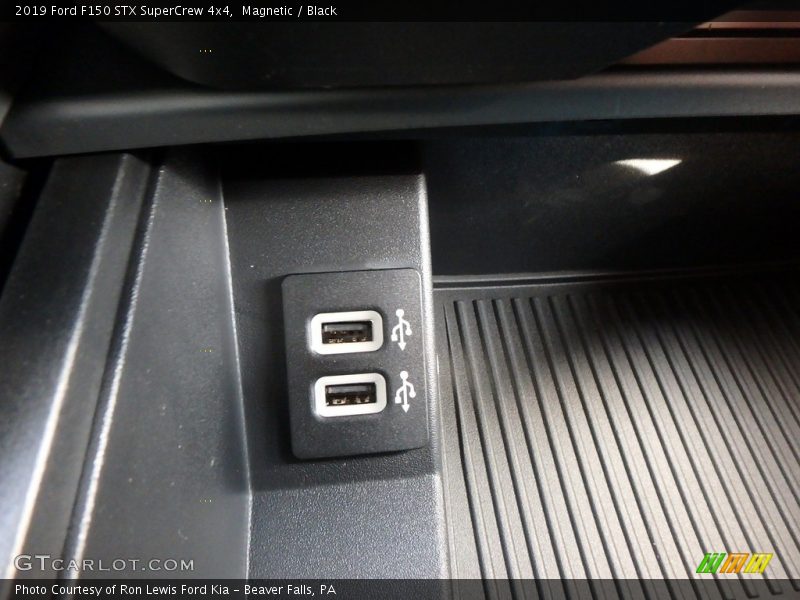 Magnetic / Black 2019 Ford F150 STX SuperCrew 4x4