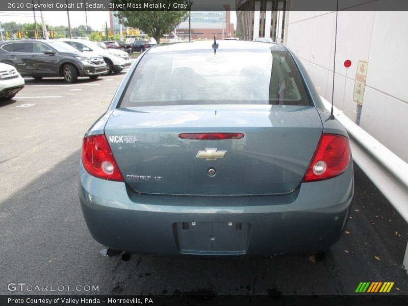Silver Moss Metallic / Gray 2010 Chevrolet Cobalt LT Sedan
