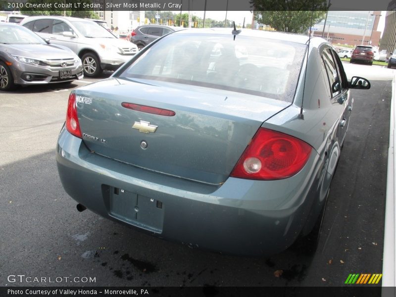 Silver Moss Metallic / Gray 2010 Chevrolet Cobalt LT Sedan