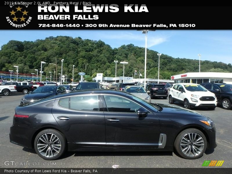 Panthera Metal / Black 2019 Kia Stinger 2.0L AWD