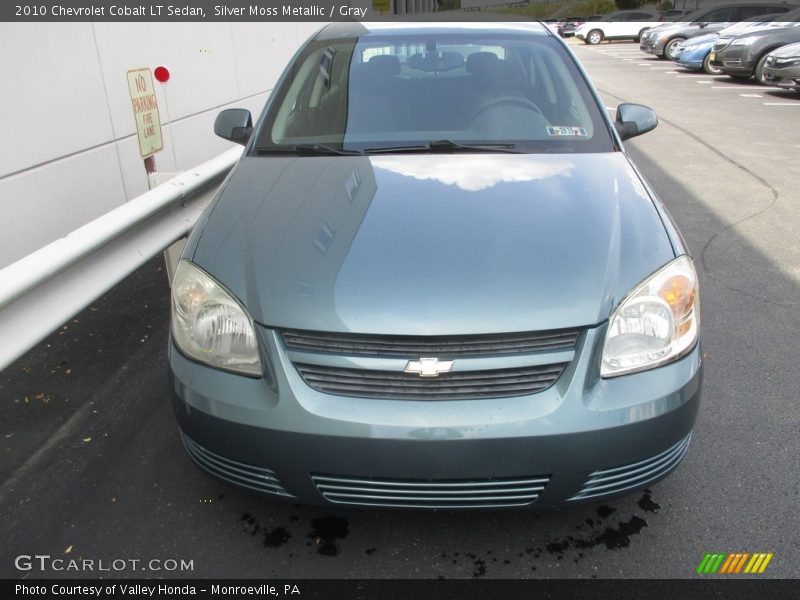 Silver Moss Metallic / Gray 2010 Chevrolet Cobalt LT Sedan