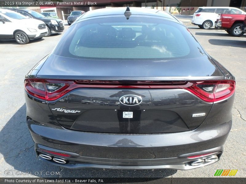 Panthera Metal / Black 2019 Kia Stinger 2.0L AWD