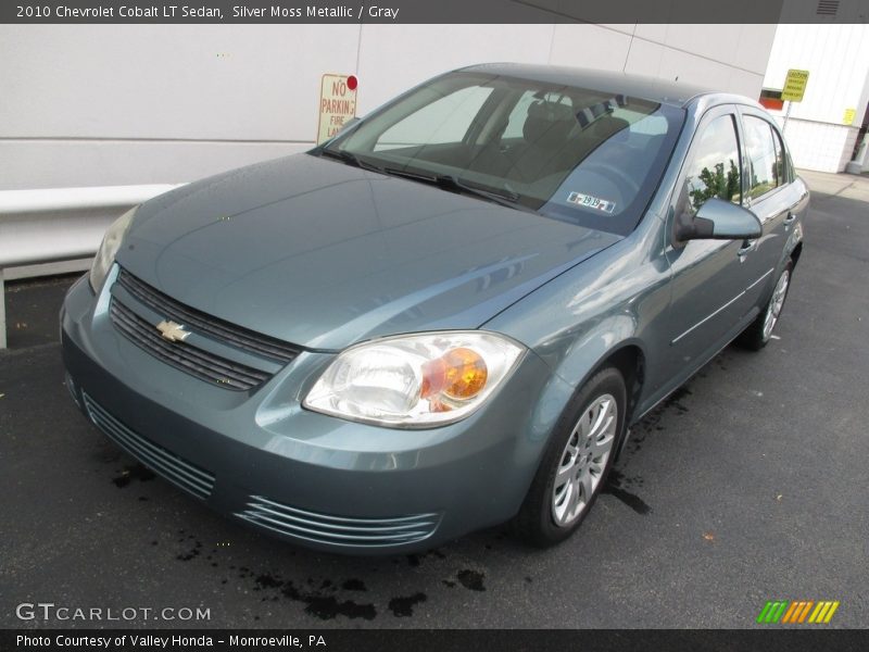 Silver Moss Metallic / Gray 2010 Chevrolet Cobalt LT Sedan