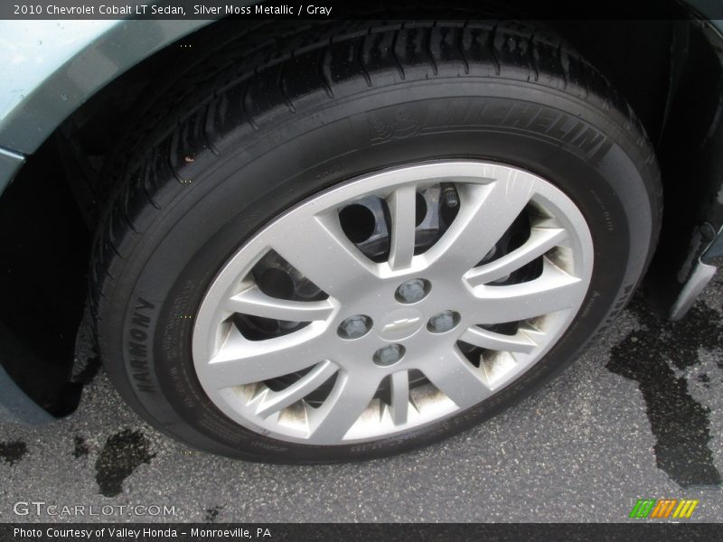 Silver Moss Metallic / Gray 2010 Chevrolet Cobalt LT Sedan